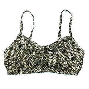 Women’s Gold sequence bra top S